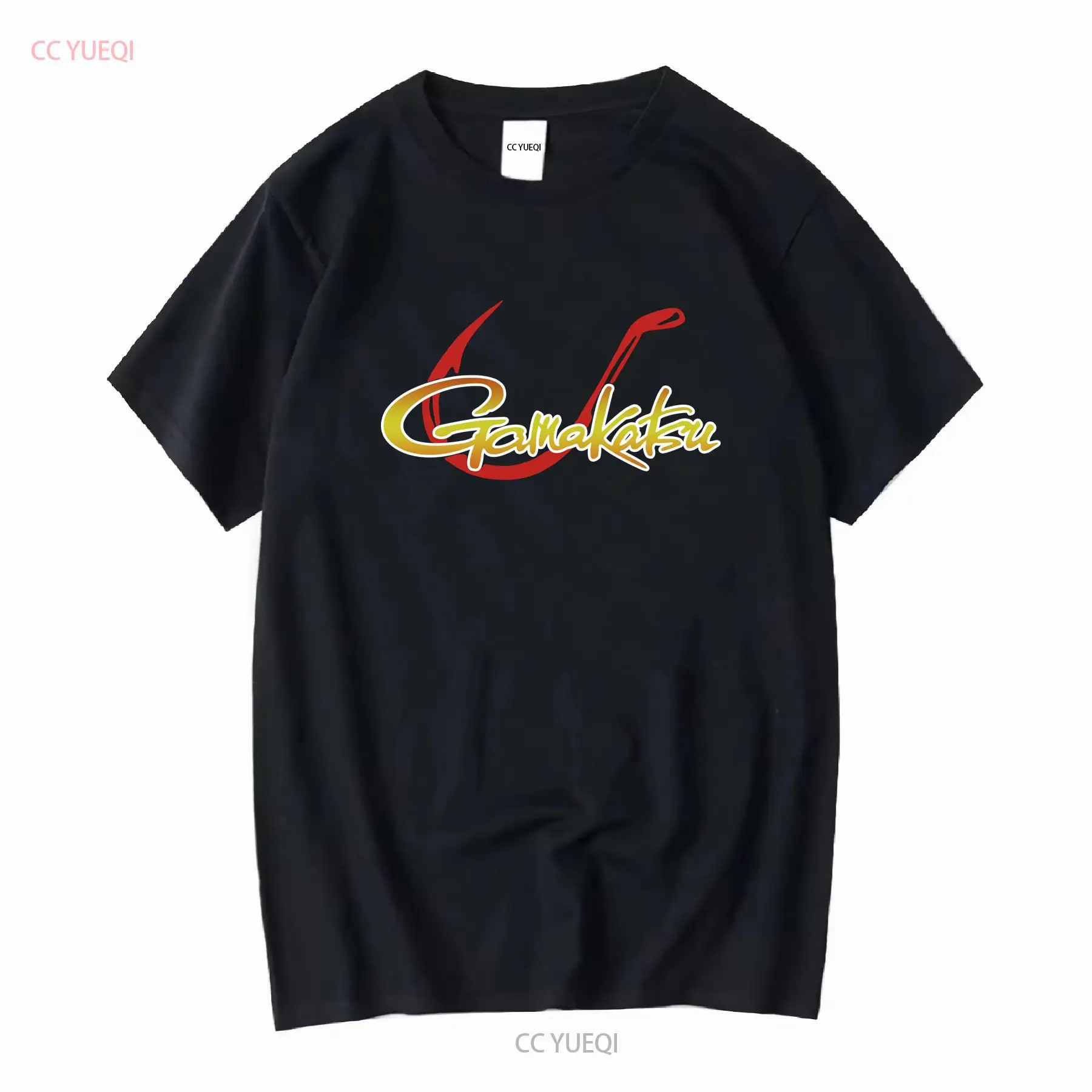 Street Fashion Magazine - Gamakatsu Balıkçılık Logosu Erkek Tişört S