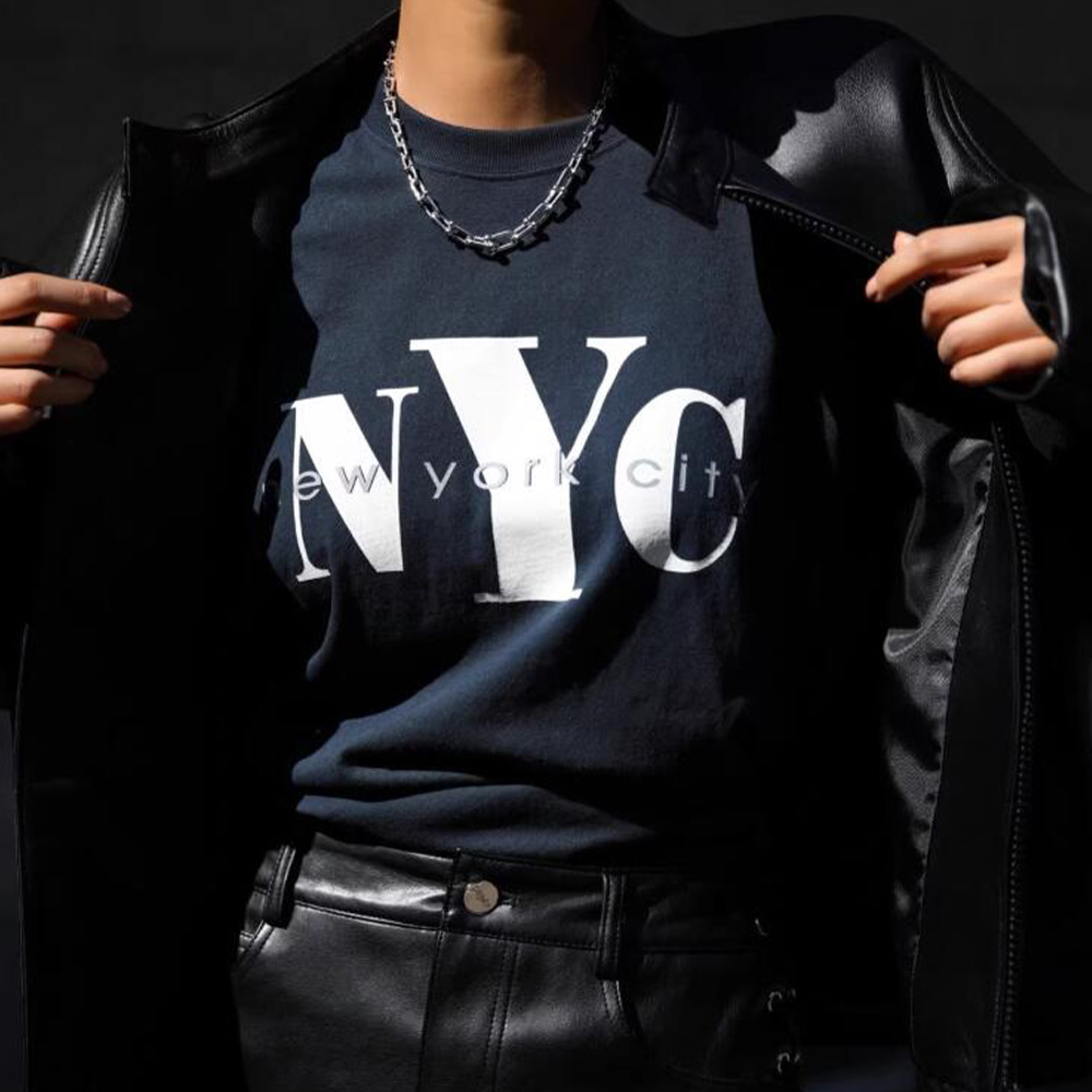Street Style New York Fashion - Amerikan Retro tarzı New York şehir