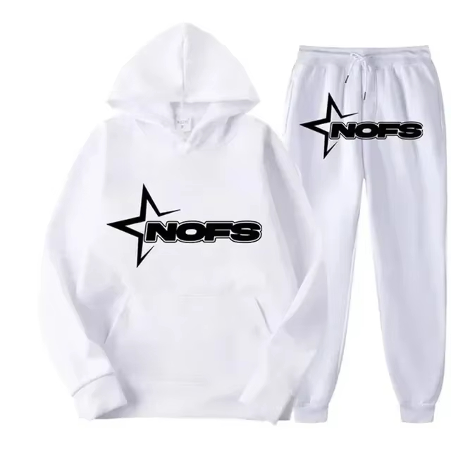 Street Fashion Winter - 2026 Streetwear Erkek Kapüşonlu Sweatshirt Eşofman