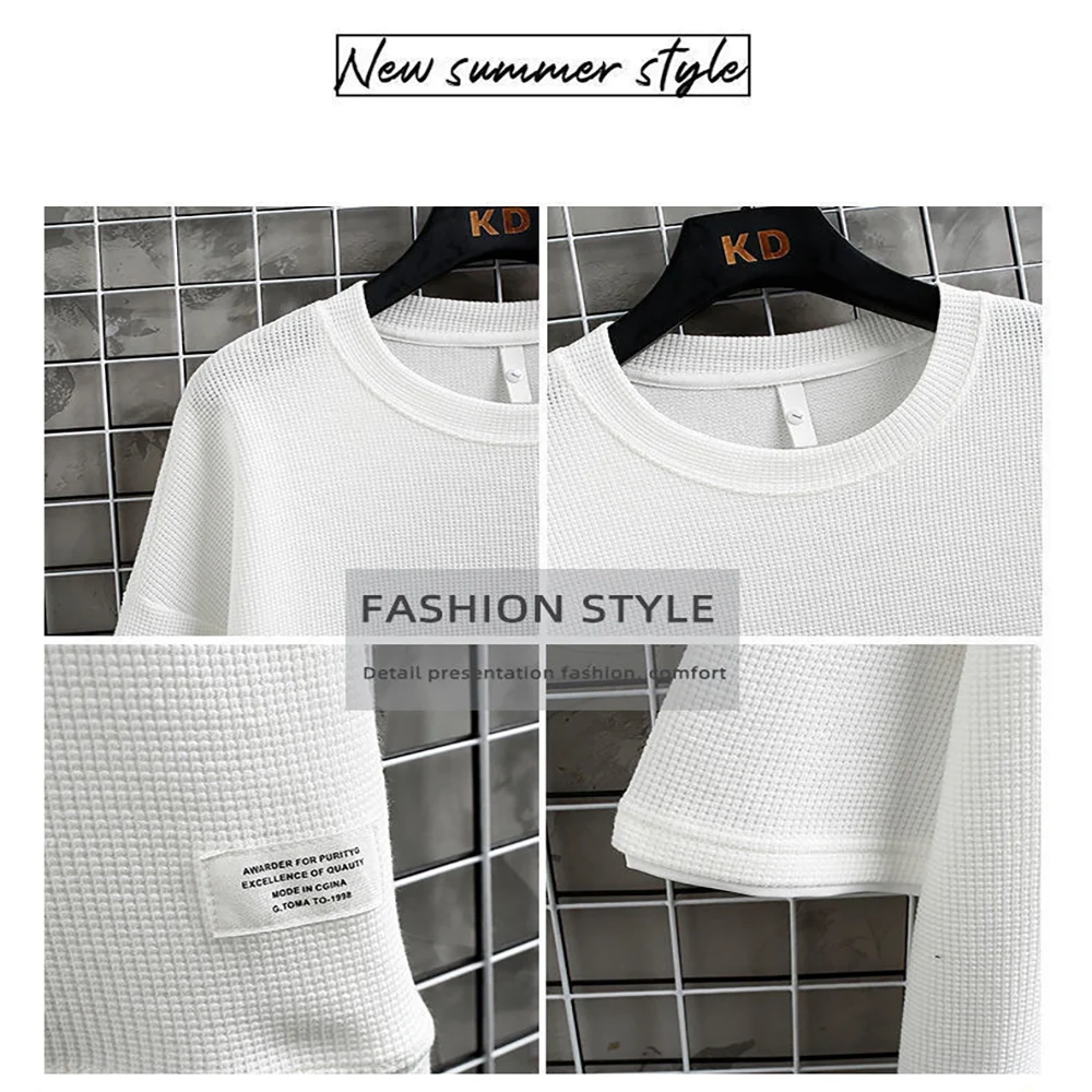 Yazlık Erkek Waffle Örgü Eşofm - Street Summer Fashion incelemesi ve fiyatı
