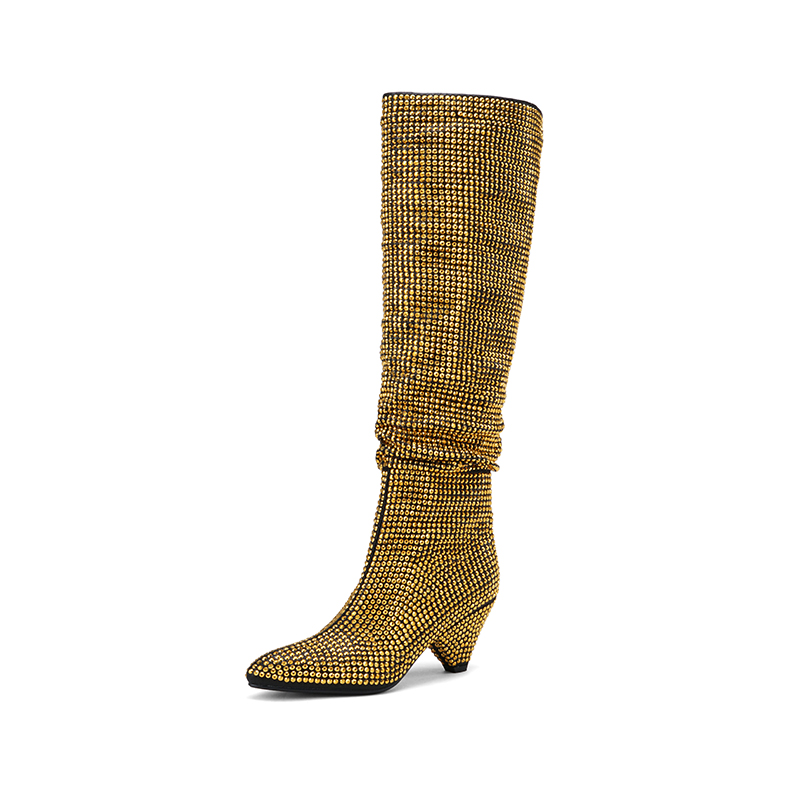 Moda Spike Topuklu Kristal Uzu - Street Fashion Winter incelemesi ve fiyatı