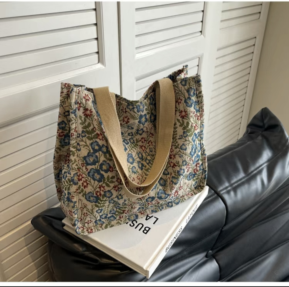 2026 Vintage Avrupa Amerikan E - Tote Bag Canvas Print incelemesi ve fiyatı