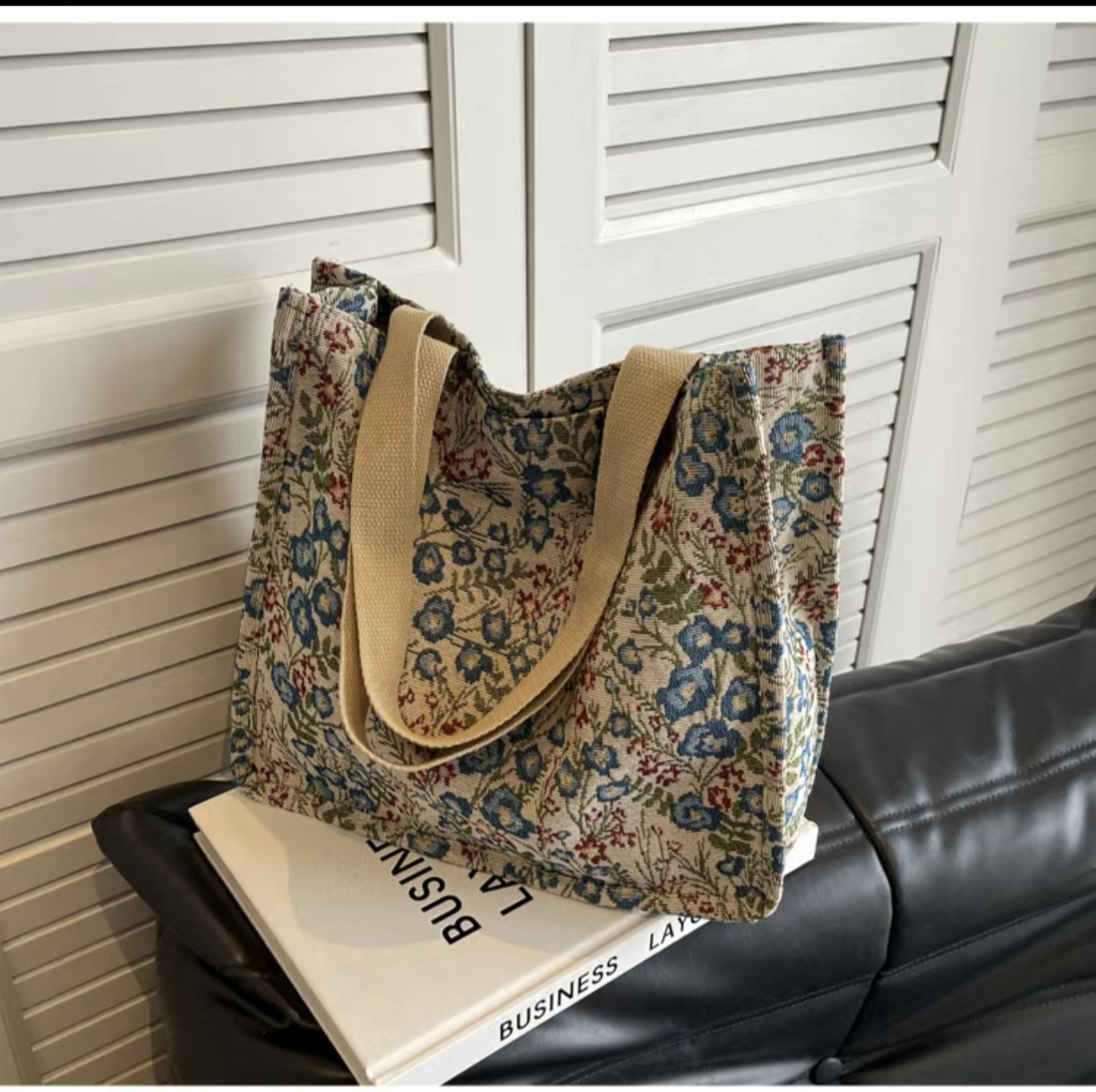 2026 Vintage Avrupa Amerikan E - Tote Bag Canvas Print incelemesi ve fiyatı