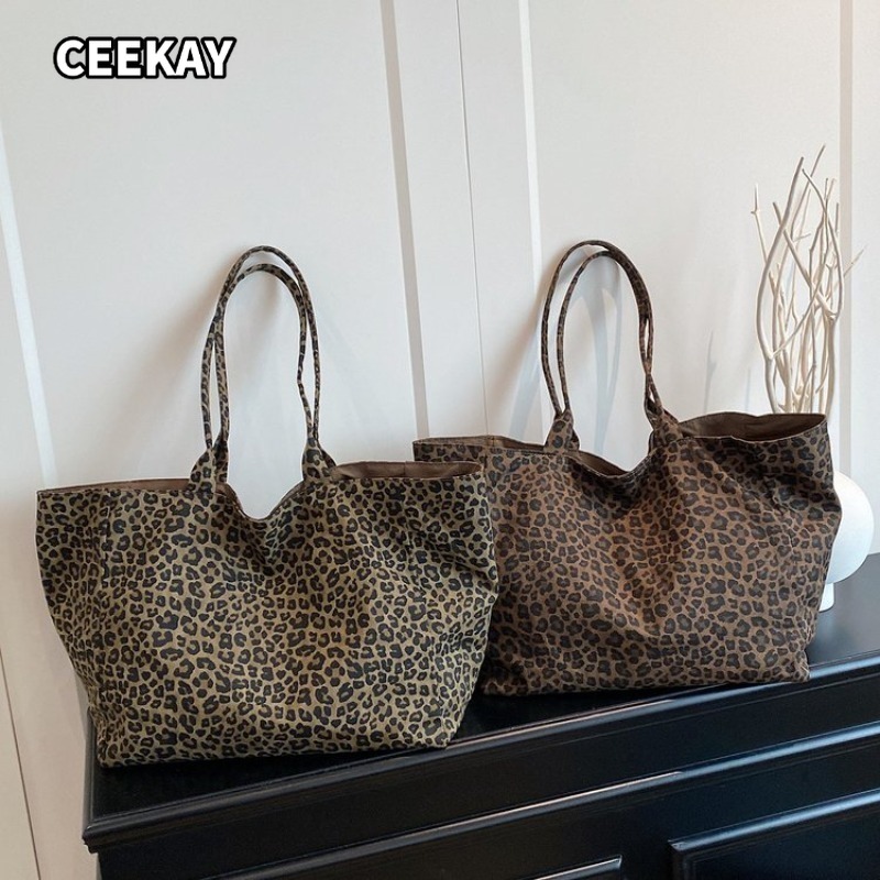 CEEKAY Kadın Tote Çanta Leopar - Tote Bag Canvas Print incelemesi ve fiyatı