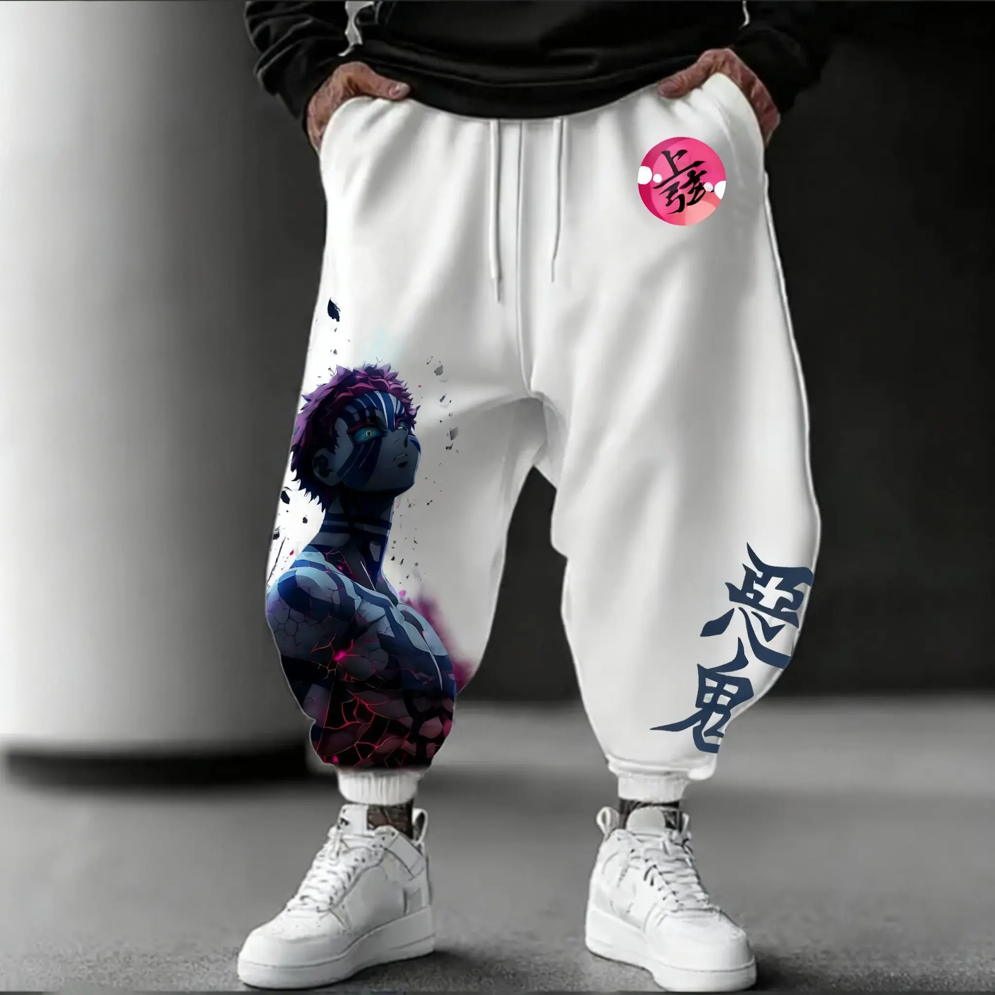 2026 iblis avcısı Akaza Anime  - Street Fashion Baggy incelemesi ve fiyatı