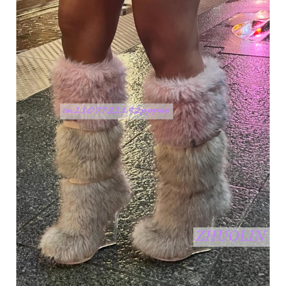 Kış Gradyan Tüylü Şeffaf Dolgu - Street Fashion Winter incelemesi ve fiyatı