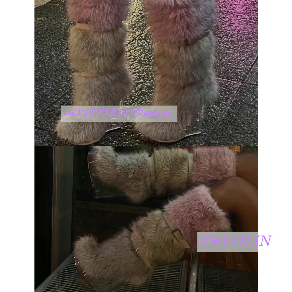 Kış Gradyan Tüylü Şeffaf Dolgu - Street Fashion Winter incelemesi ve fiyatı