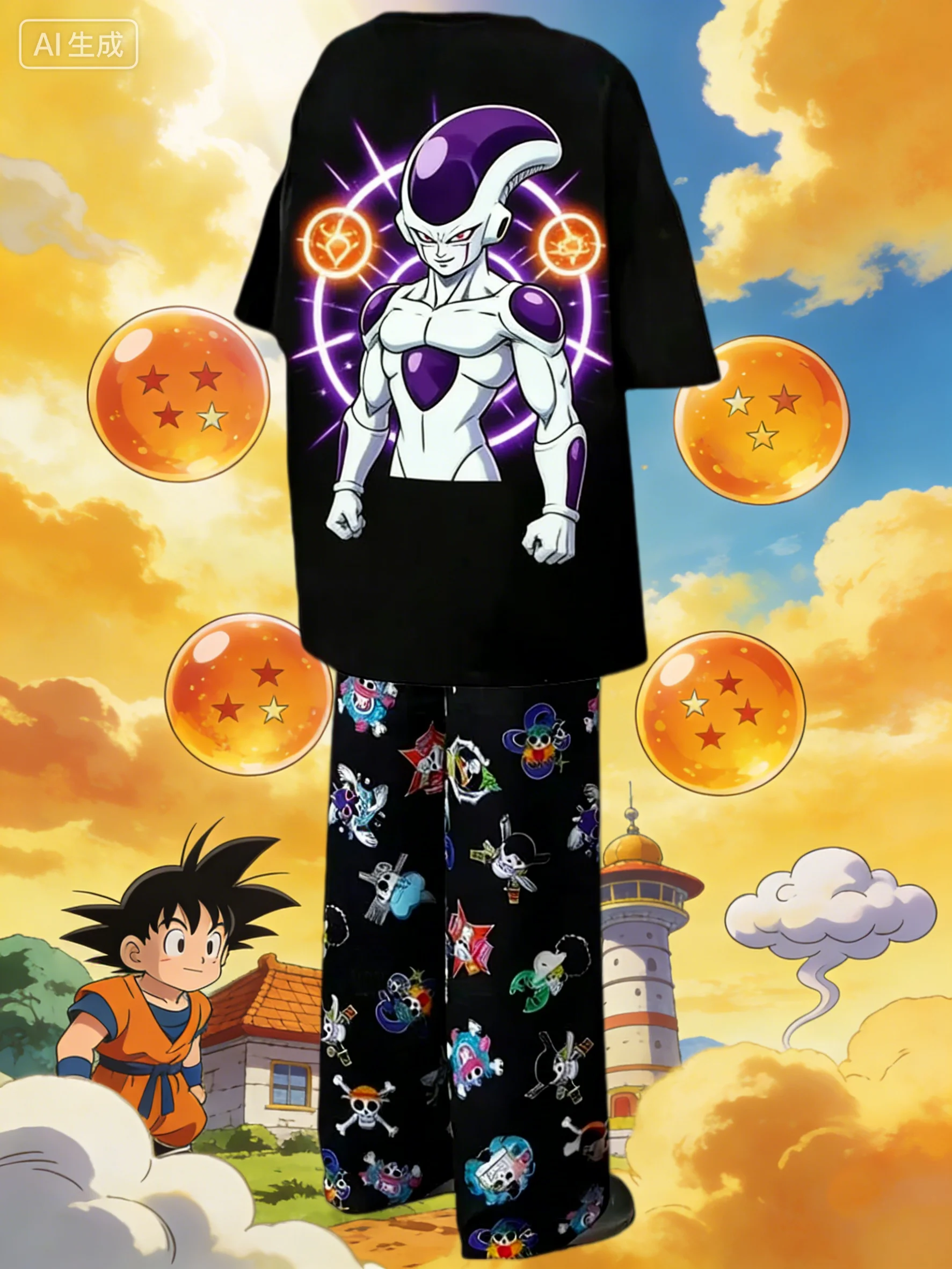 Dragon Ball Z Goku Grafikli Pi - Street Fashion Magazine incelemesi ve fiyatı