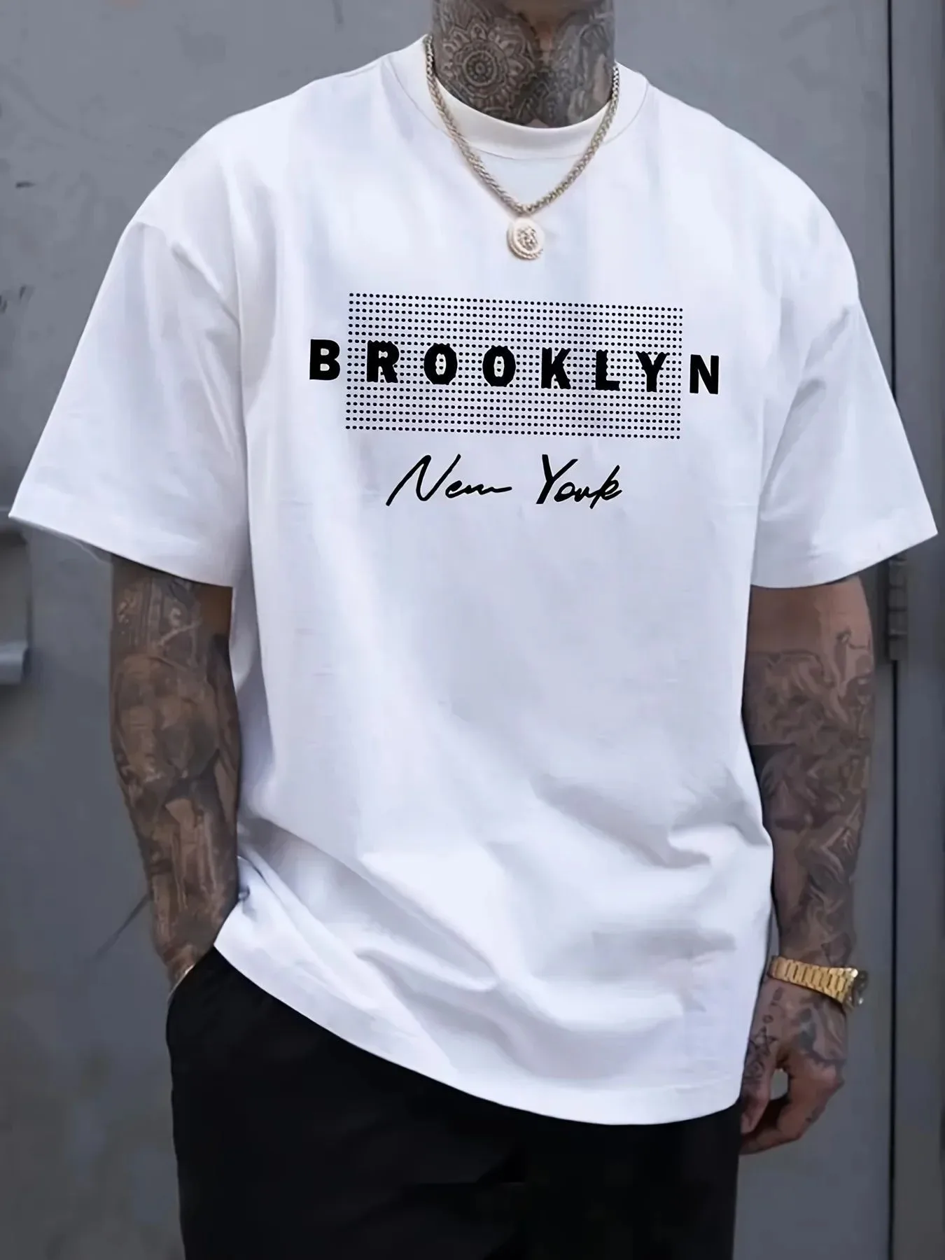 Erkek New York Mektup Baskılı  - Street Fashion New York incelemesi ve fiyatı