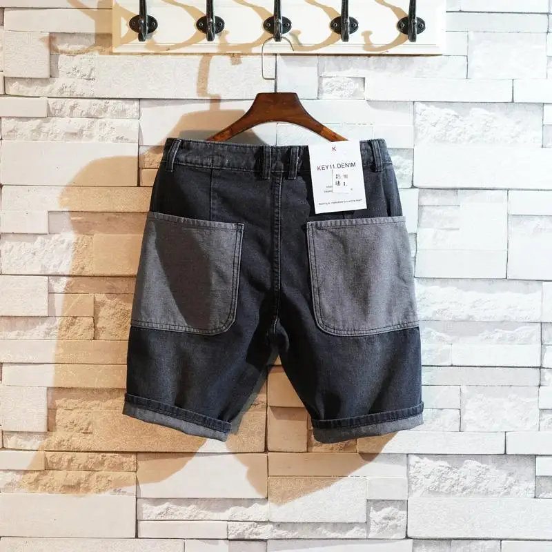 Gevşek Düz kısa kot pantolon E - Street Fashion Baggy incelemesi ve fiyatı