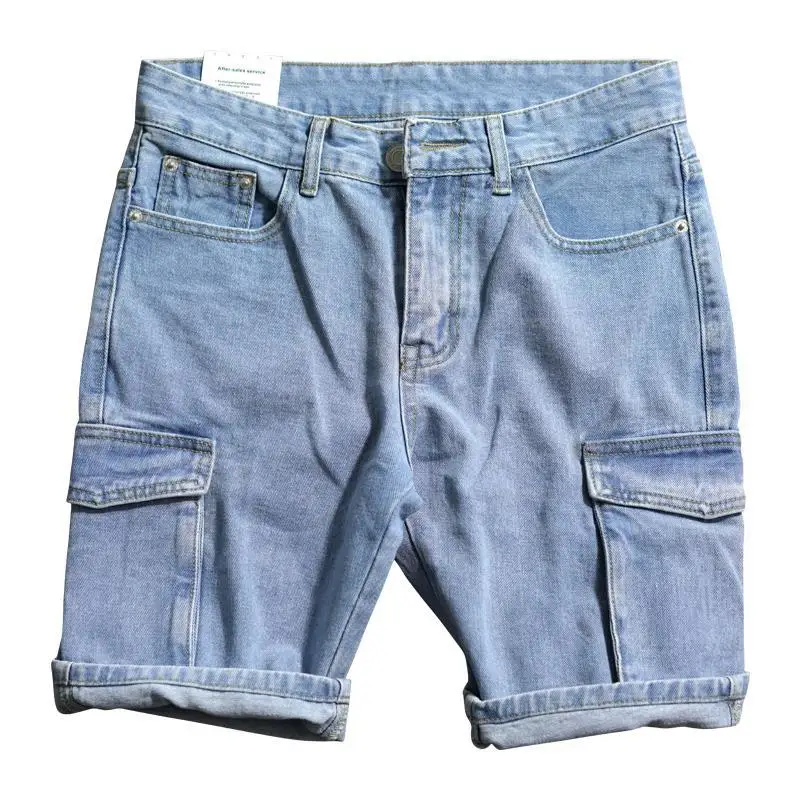 Gevşek Düz kısa kot pantolon E - Street Fashion Baggy incelemesi ve fiyatı