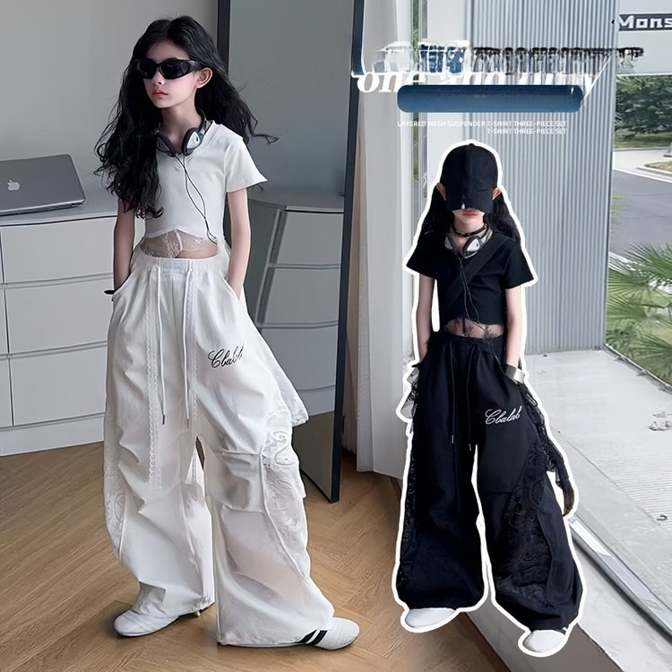 4-14 kızlar Hip Hop Caz Sokak  - Street Fashion Outfit Girl incelemesi ve fiyatı