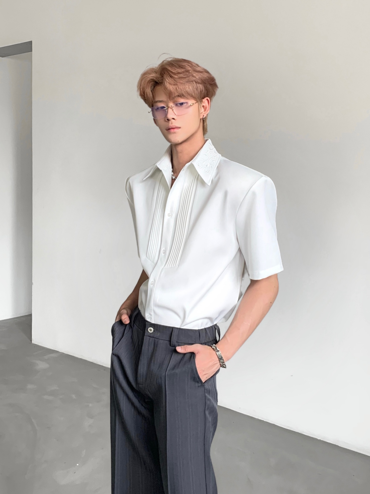 Ace Tailors Ağır İşlemeli Kısa - Urban Street Fashion Photography incelemesi ve fiyatı