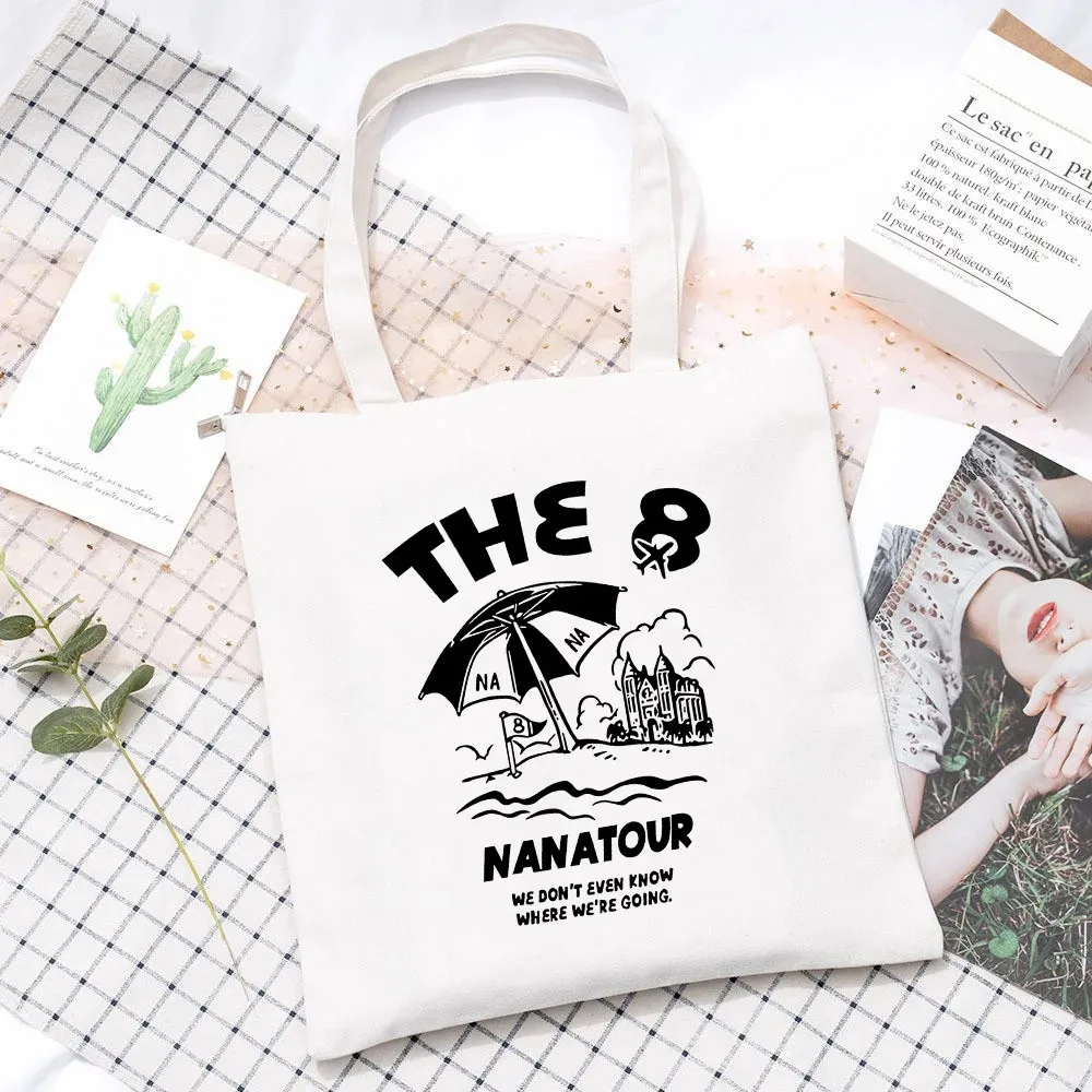 Kpop Nanatour Omuz Çantası Yaz - Tote Bag Canvas Print incelemesi ve fiyatı
