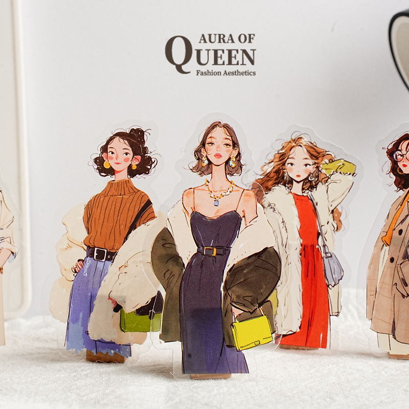 20 adet/paket Moda Kız Çocuk K - Street Fashion Outfit Girl incelemesi ve fiyatı