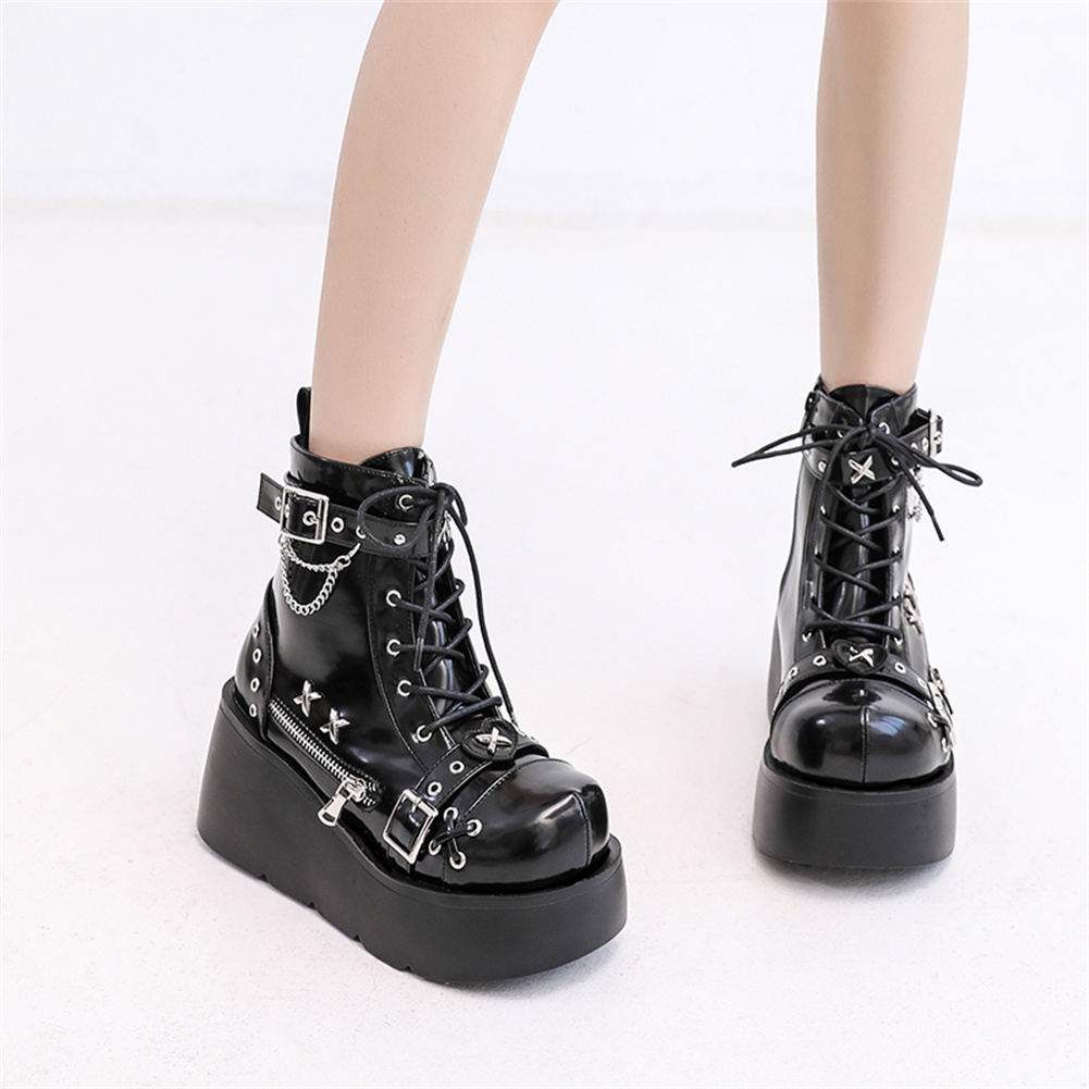 Yepyeni Bayanlar Goth Platform - Street Fashion Lady incelemesi ve fiyatı