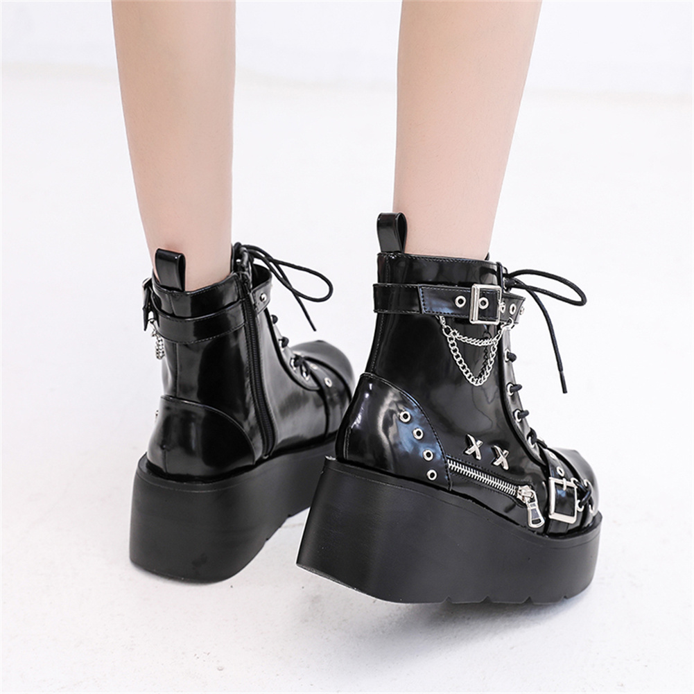 Yepyeni Bayanlar Goth Platform - Street Fashion Lady incelemesi ve fiyatı
