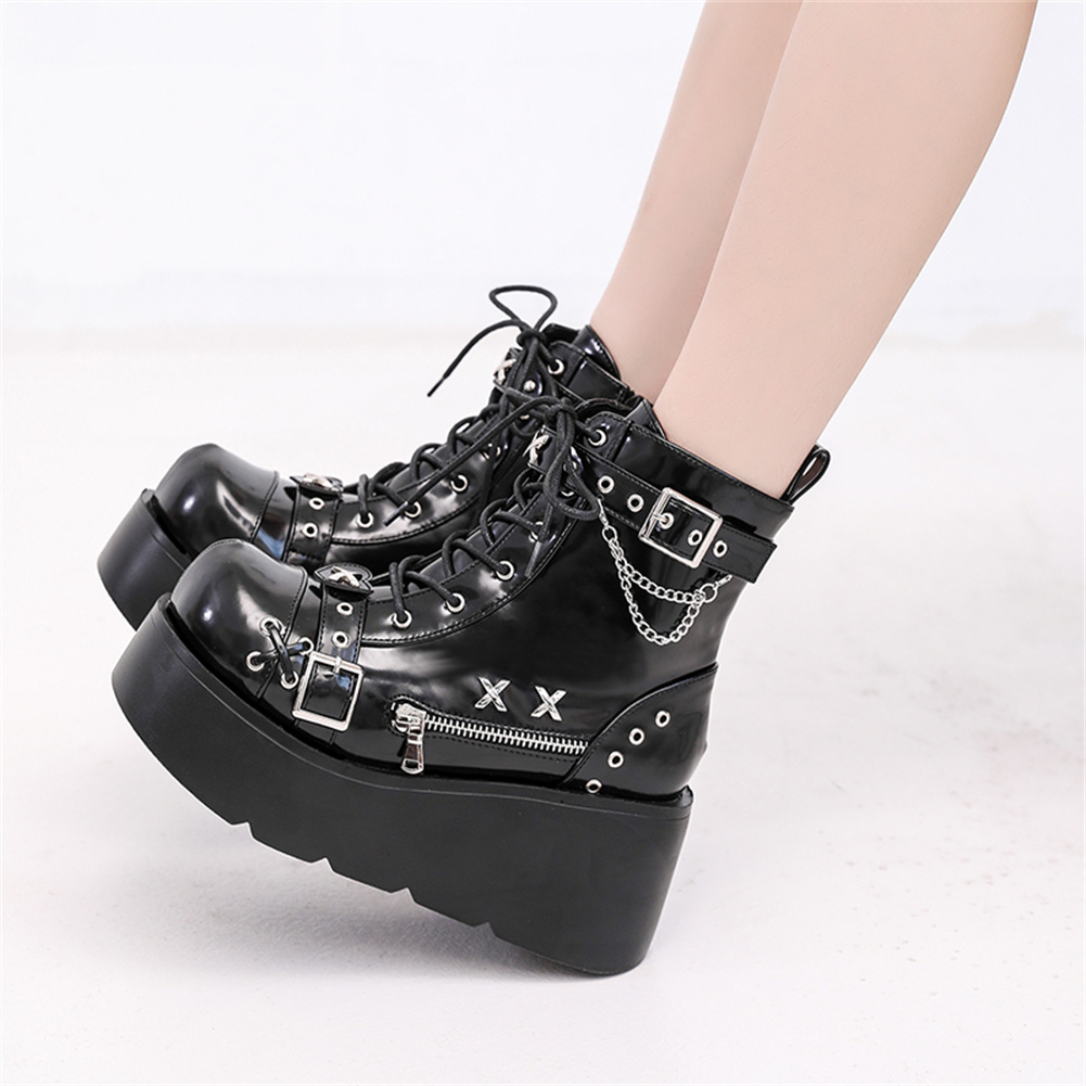 Yepyeni Bayanlar Goth Platform - Street Fashion Lady incelemesi ve fiyatı