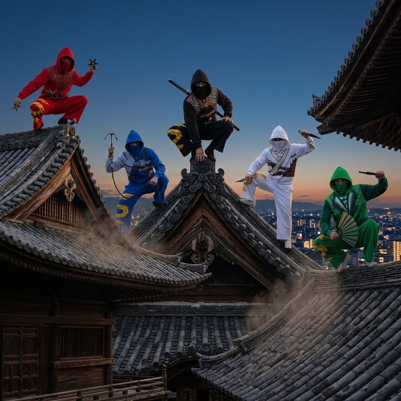 Ninja Savaşçı Zırhı Kapüşonlu  - Street Fashion Magazine incelemesi ve fiyatı