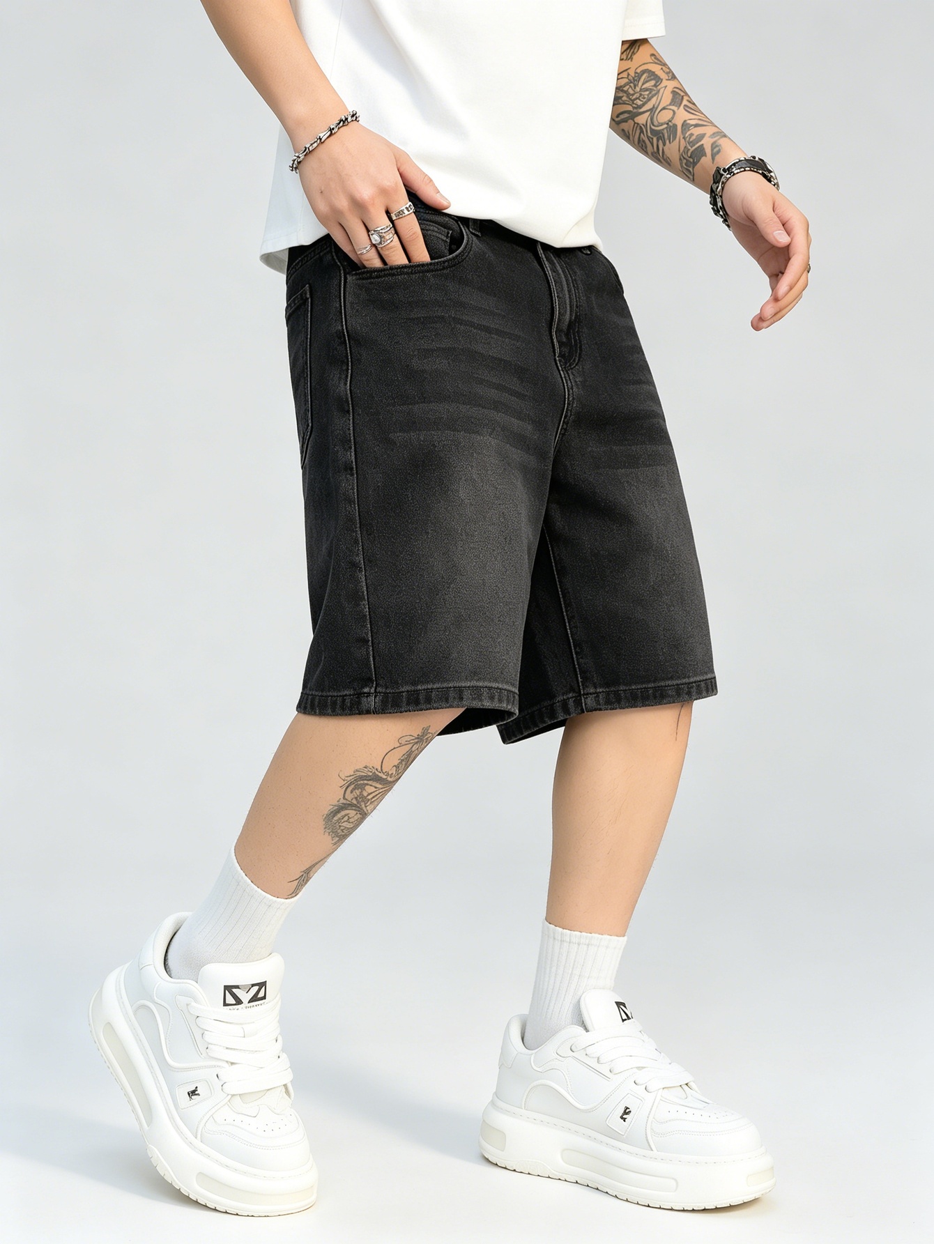 Y2K Estetik Bol Paça Erkek Kot - Street Fashion Baggy incelemesi ve fiyatı