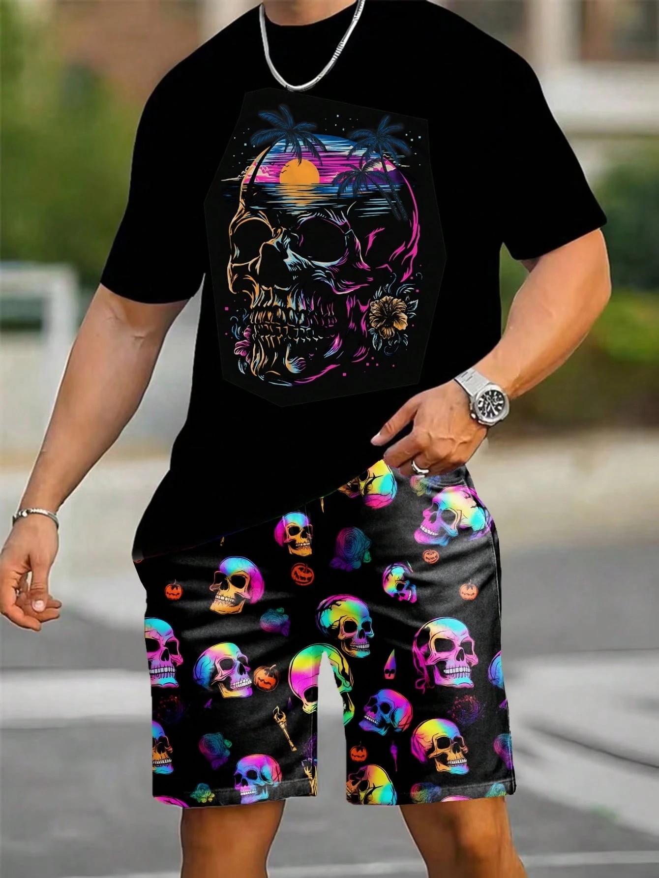 2026 Yaz Yeni Erkek Kısa Kollu - Street Summer Fashion incelemesi ve fiyatı